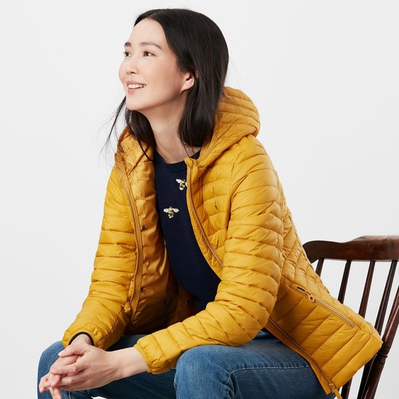 Joules Jackets \u0026 Coats | Nwt Joules Antique Gold Snug Packable Puffer Jacket | Color: Gold | Size: 4 | Socozyclothing's Closet